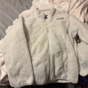 Magellan Outdoors Off-White Fleece Jacket